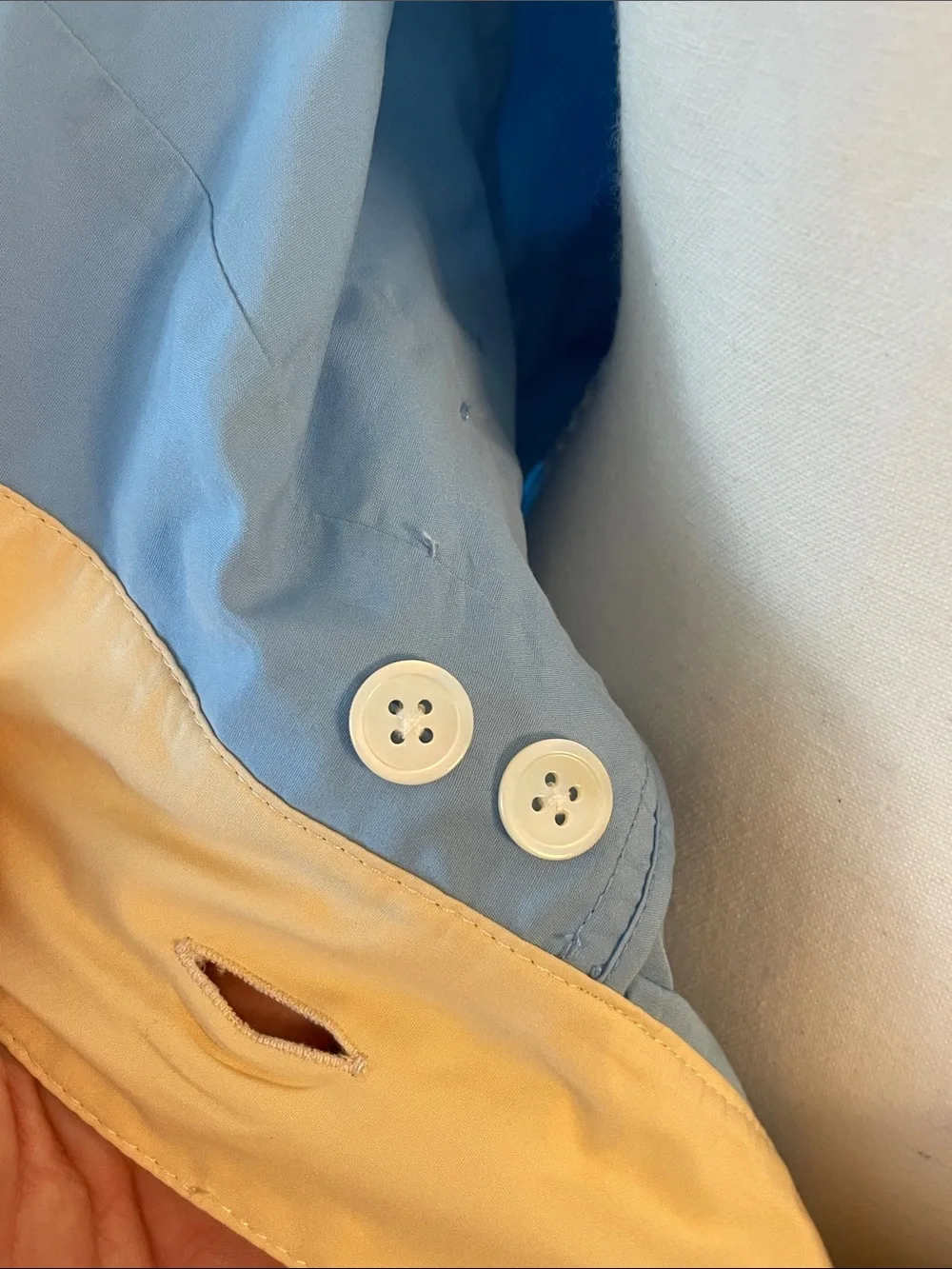 Marni Sky Blue Button Front Midi Dress Sleeveless Cotton Poplin EU M - Picture 10 of 10